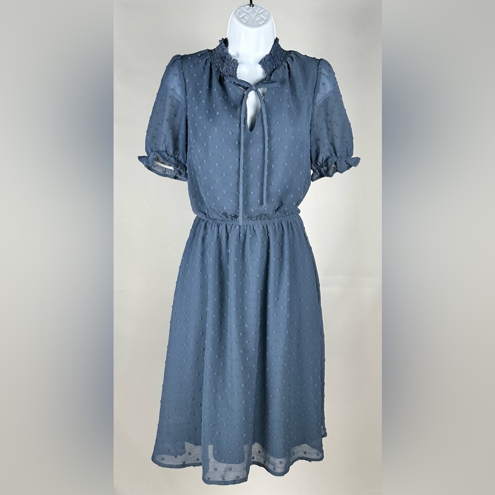 Montaeu Los Angeles Summer Dress (S) Dusty Blue